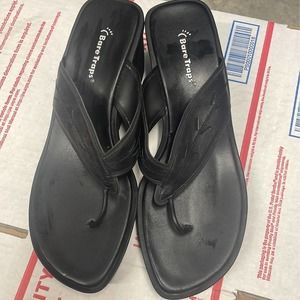 Bare traps sandals black 10